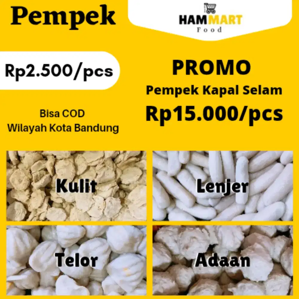 Menerima Pesanan PEMPEK