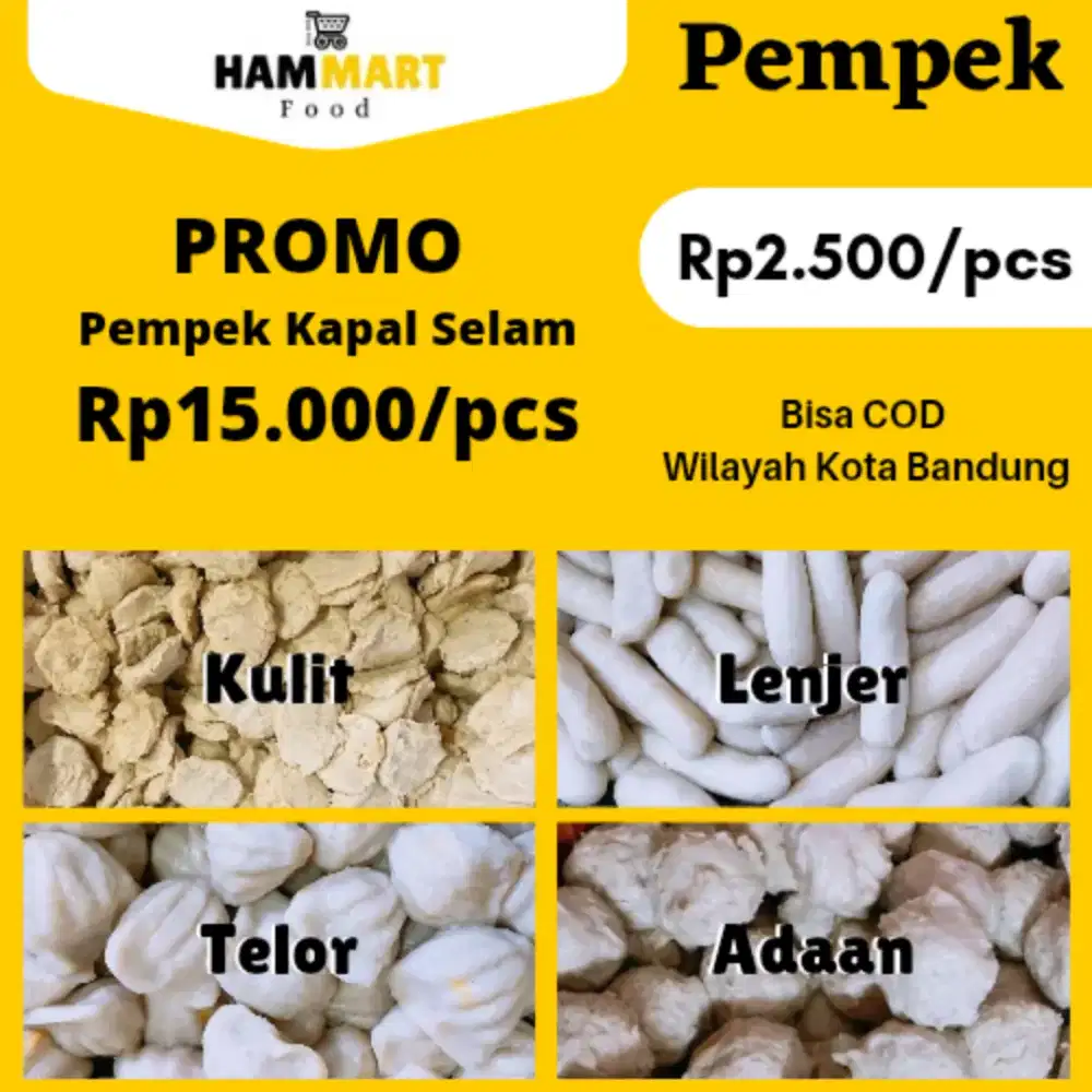 Siap Menerima Pesanan PEMPEK