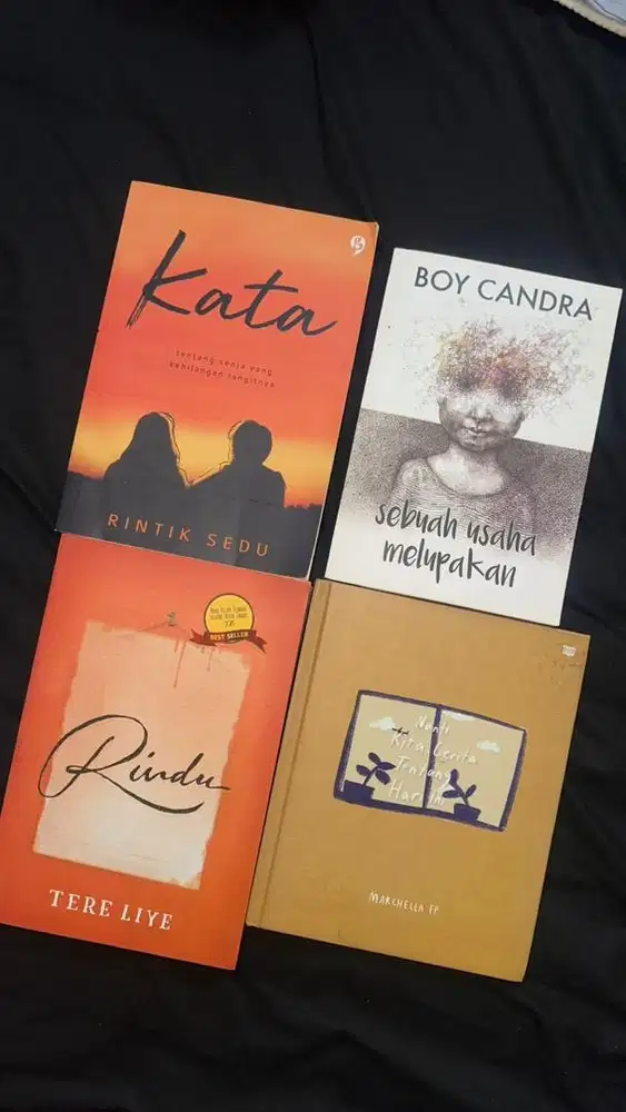 Bundle Novel Tere Liye, Boy Candra, NKCTHI Murah 4 Buku