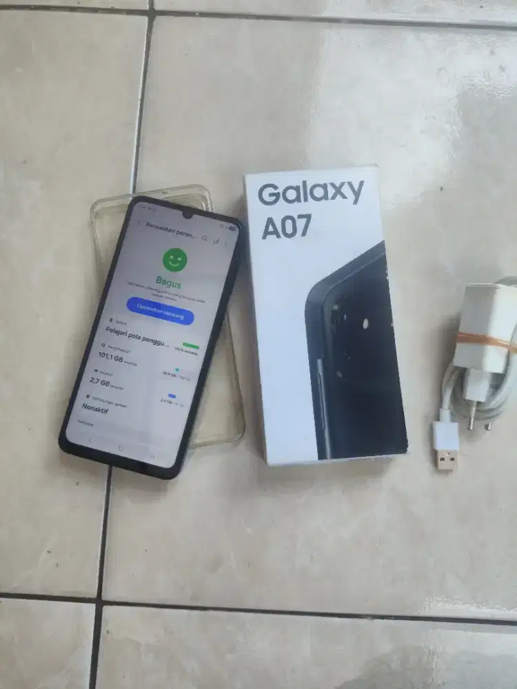 Samsung A07 ram 6/128 fullset