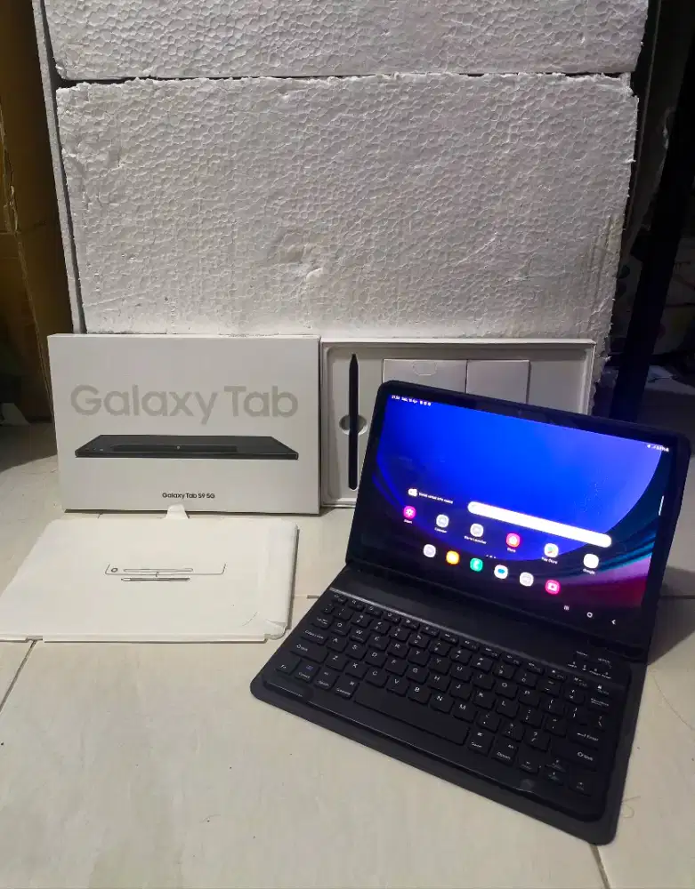 TT BT Tablet Samsung Tab S9 5G Baru 100% Buka dus not S10 S8 S22 Ultra