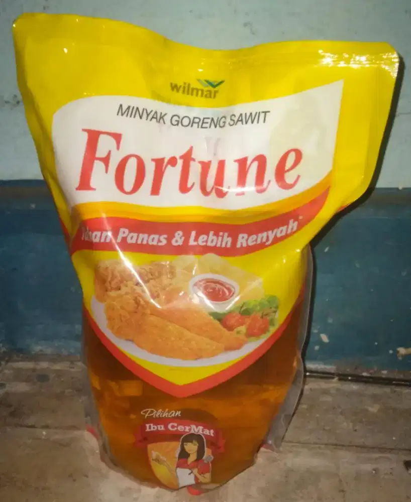 DIJUAL MINYAK GORENG SAWIT MERK FORTUNE 2 LITER