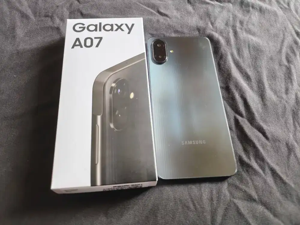 Samsung A07 4/64 pemakaian 2 mingguan