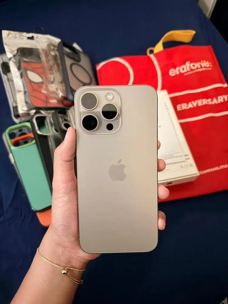 Dijual Iphone 15 Promax 256GB Ex Ibox