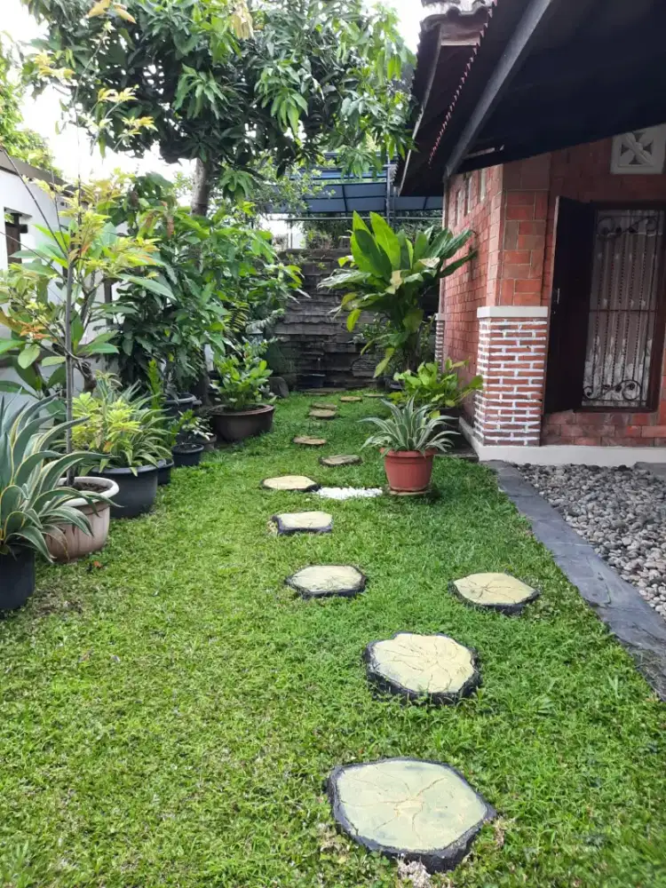 DIJUAL RUMAH JOGLO PENDOPO FULL ISIAN SIAP PAKAI