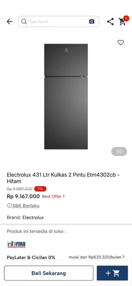 kulkas electrolux