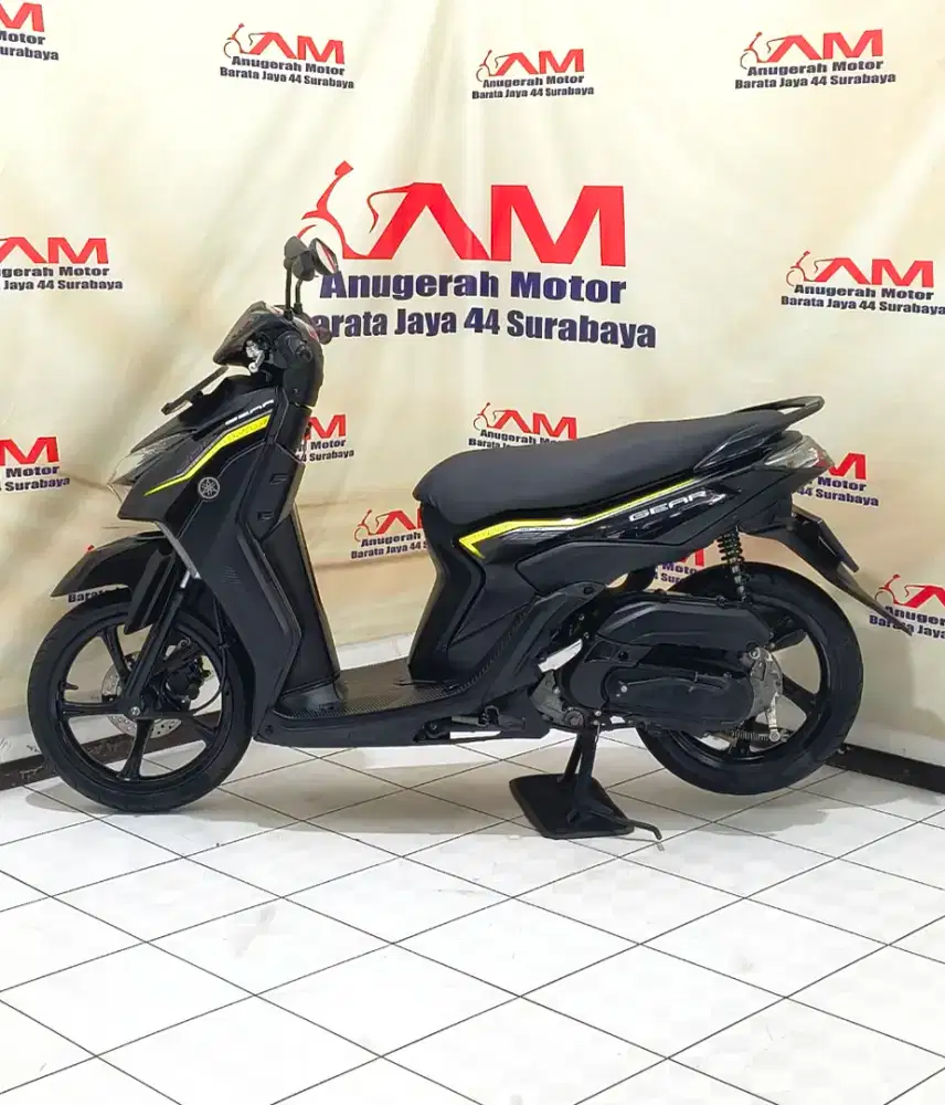 Ready Km 9 Ribu Yamaha Gear 125 Std Tahun 2022 Hitam Glossy