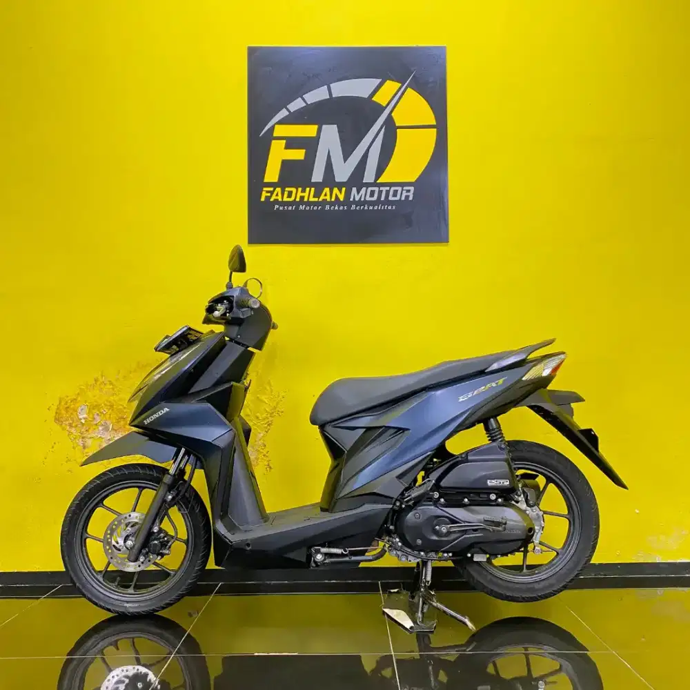 Honda Beat Deluxe Tahun 2023 Kunci lengkap pajak on full orisinil