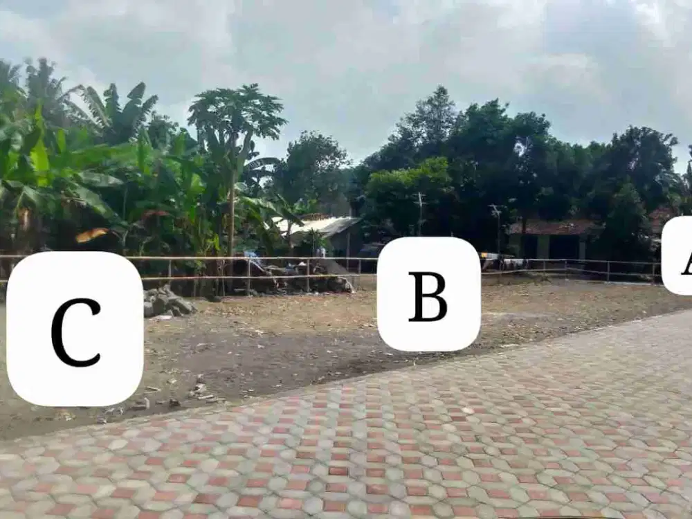 Sisa 2 kavling lokasi istimewa area Sumberadi Mlati