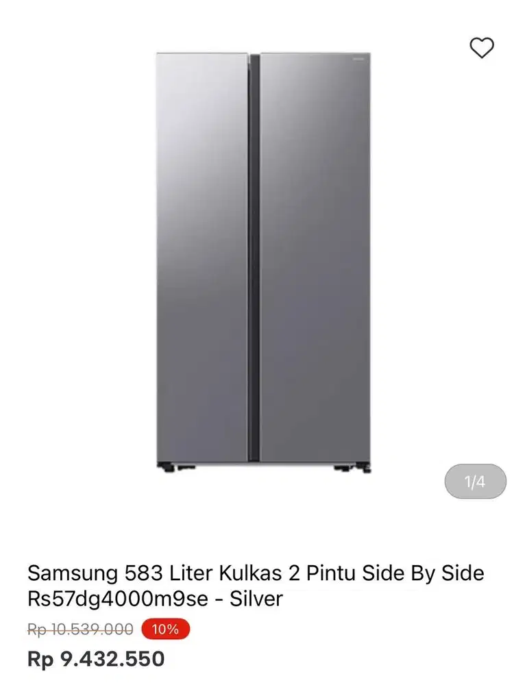 KULKAS SBS SAMSUNG 583liter