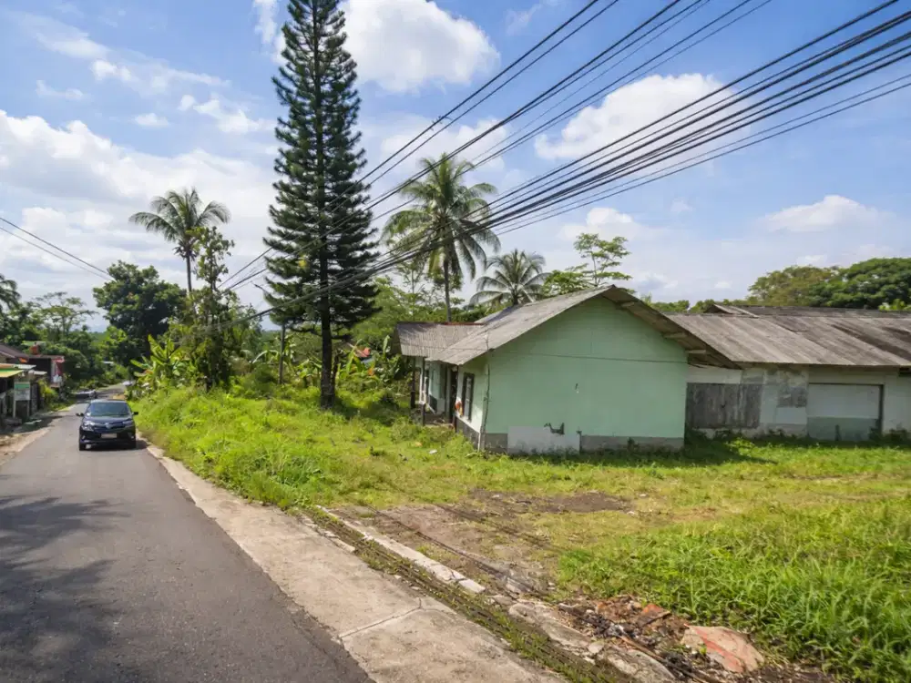 Tanah Dijual di Ciamis, Nempel Jalan Aspal Dekat Polres Ciamis