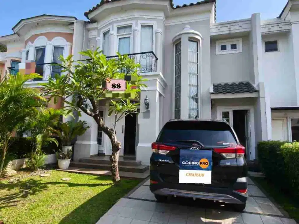 Dijual rumah Raffles hills Cibubur. Full furnished