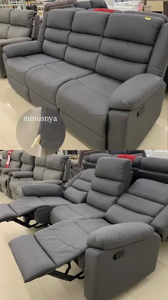sofa 3 seat recliner