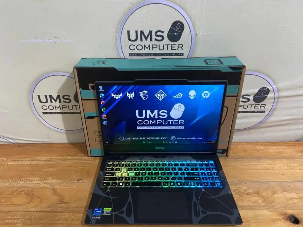 MSI CYBORG 15 B13W CORE I7 13620H Ram 16GB SSD 512GB RTX5050 8GB