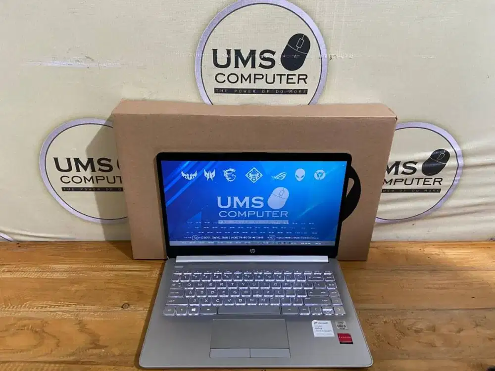 HP 14S CF2031TX CORE I5 10210U Ram 8GB SSD 256GB RADEON 530