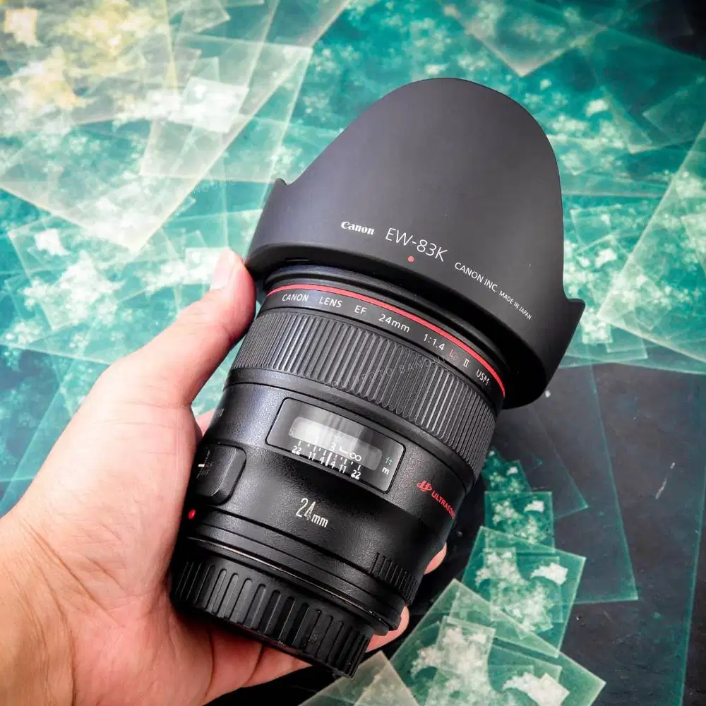 Canon 24mm F1.4 L II USM. Fullset Mulus