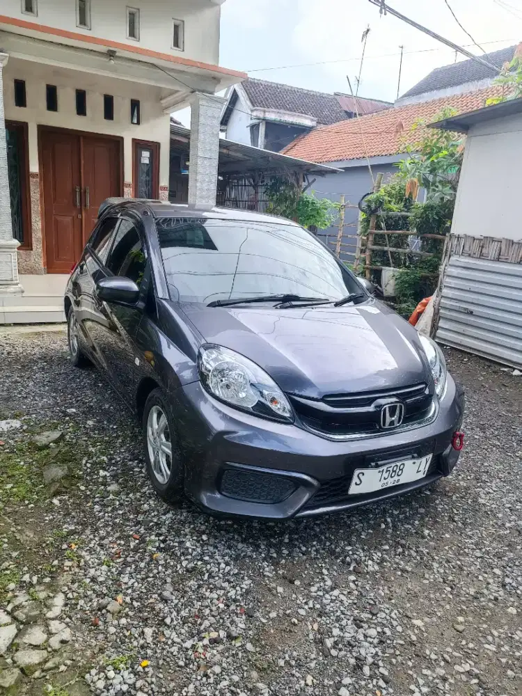Honda Brio Satya 2018 KM 61rb Pajak Hidup Plat Panjang Istimewa