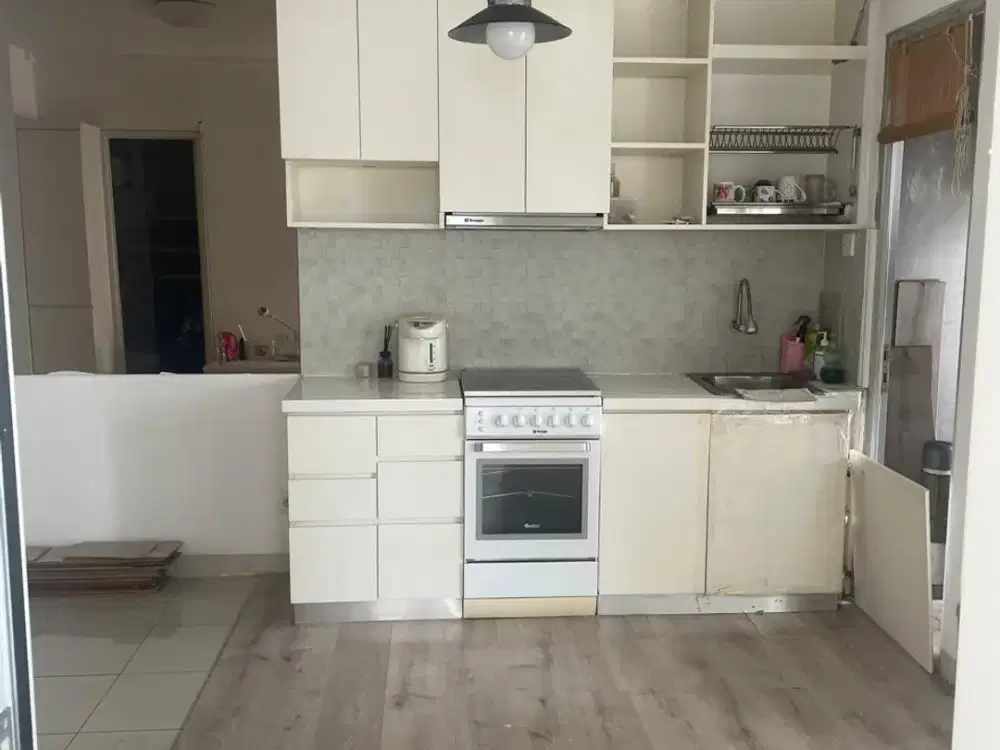 Apartemen Green Bay Tower Heliconia 49m² 2BR Corner Semi Furnished