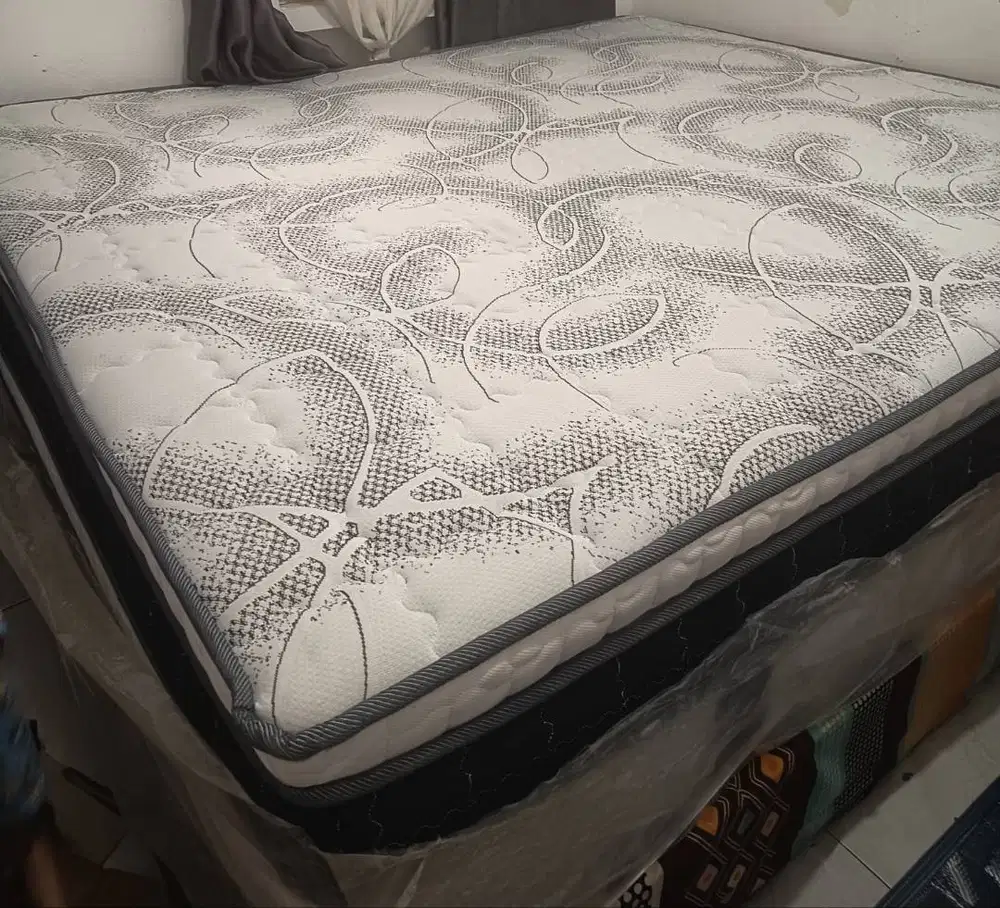 springbed super koil latex spring mattress uk. 180x200 tinggi 40 cm