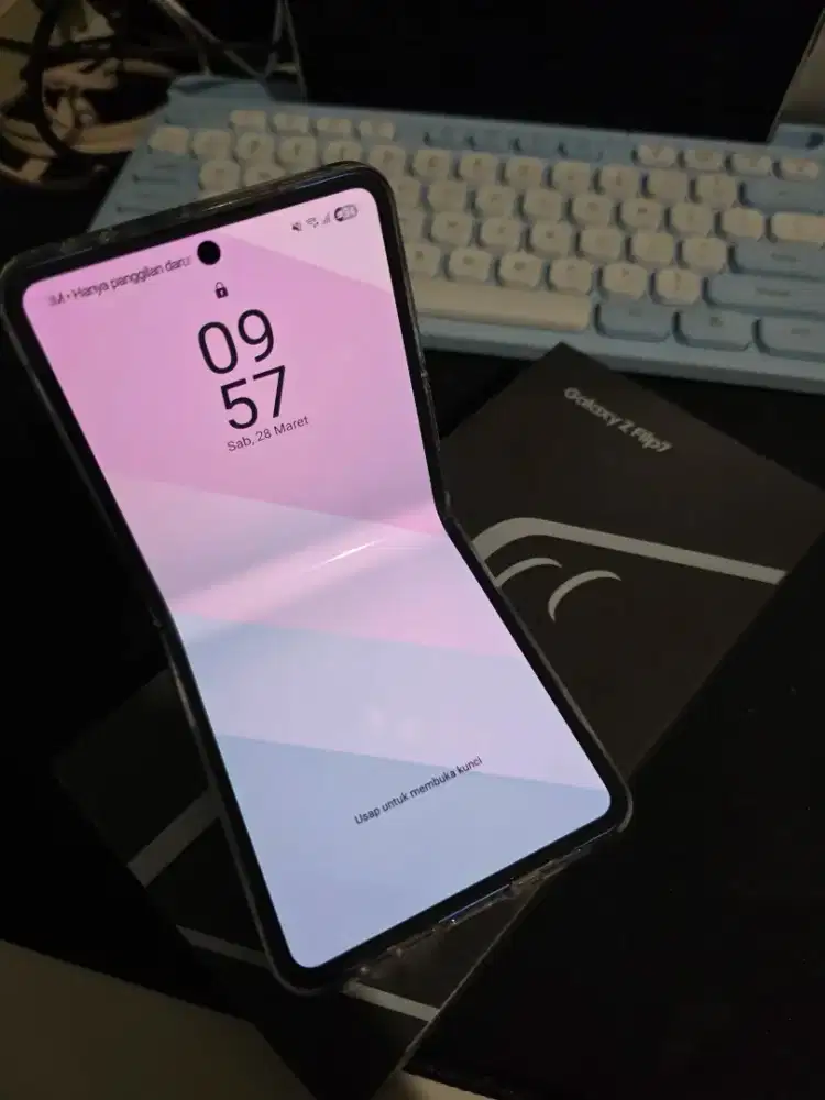 Samsung Flip 7 512 GB - Mulus 99%, Lengkap