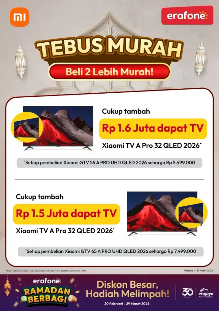 Promo Smart TV Cash/Kredit