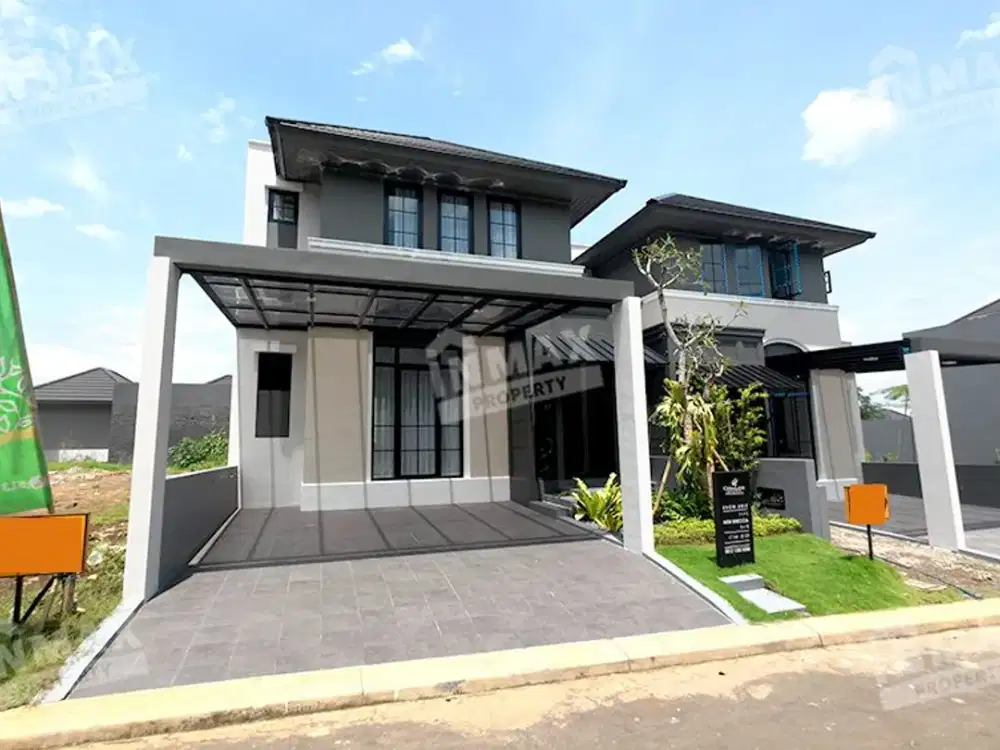 Rumah Baru 2 Lantai Modern Minimalis di Tidar Malang, Row Jalan Lebar