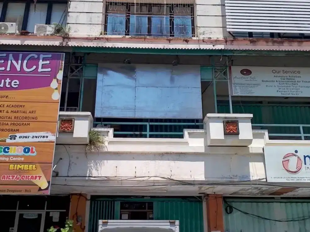 Ruko Dijual dan Disewakan, lokasi strategis Denpasar.