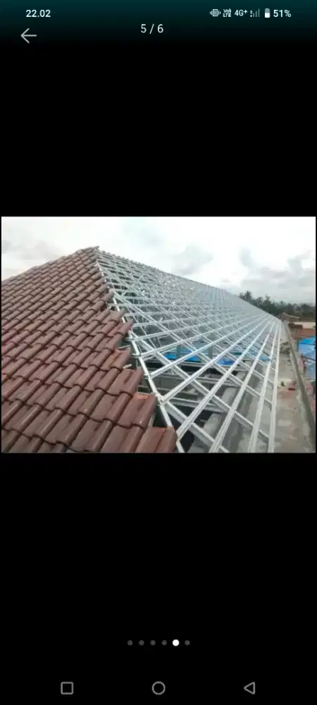 Pasang atap bajaringan
