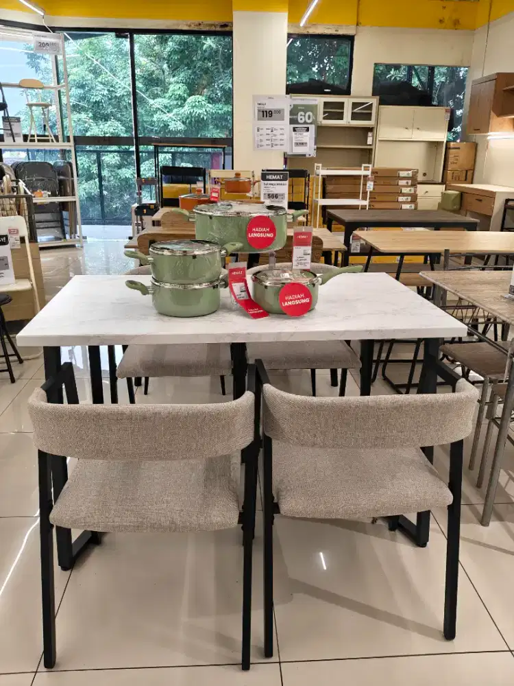 Obral murah meja makan