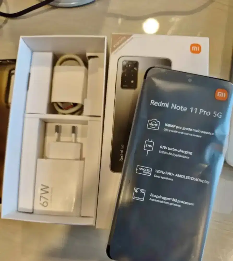 Xiaomi redmi note 11 pro 5g fullset