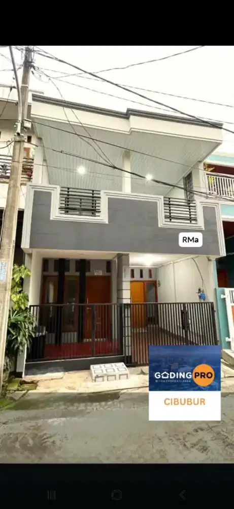 Jual cepat rumah cantik minimalis modern. Kranggan Permai Cibubur.