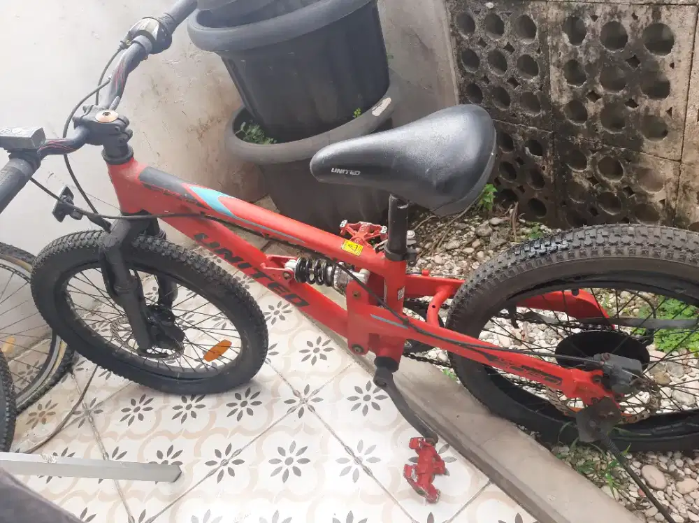 Sepeda United 3060 MTB 20 Full Suspension