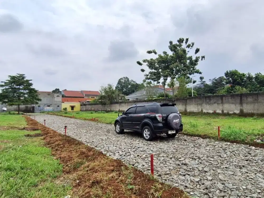 Dekat Tol & Alun-Alun Pamulang, Kavling SHM Hunian & Invest. Bisa Cicil
