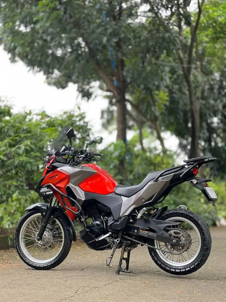 KAWASAKI VERSYS 250 ABS 2017 ORANGE KM 16K GAS BRUTAL