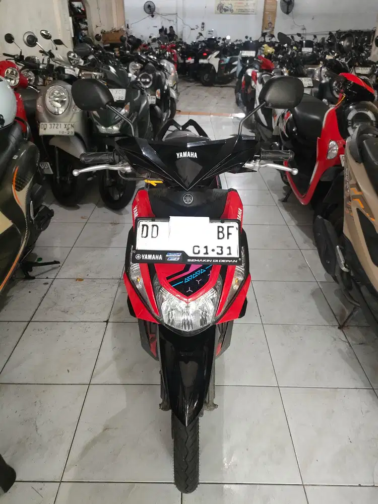 Yamaha mio m3 125cc 2025 pemakaian 2026 merah hitam