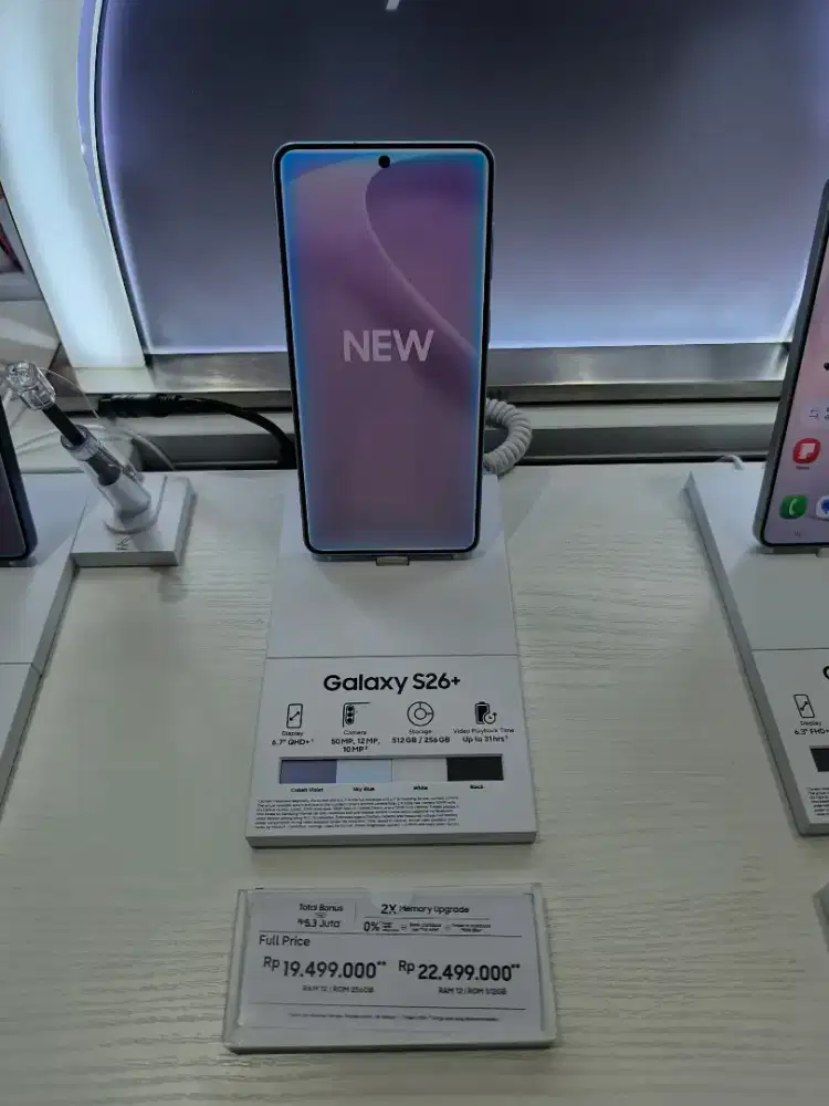 SAMSUNG S26 PLUS, PROMO CICILAN BUNGA 0% BY KREDIVO SYARAT EKTP AJA