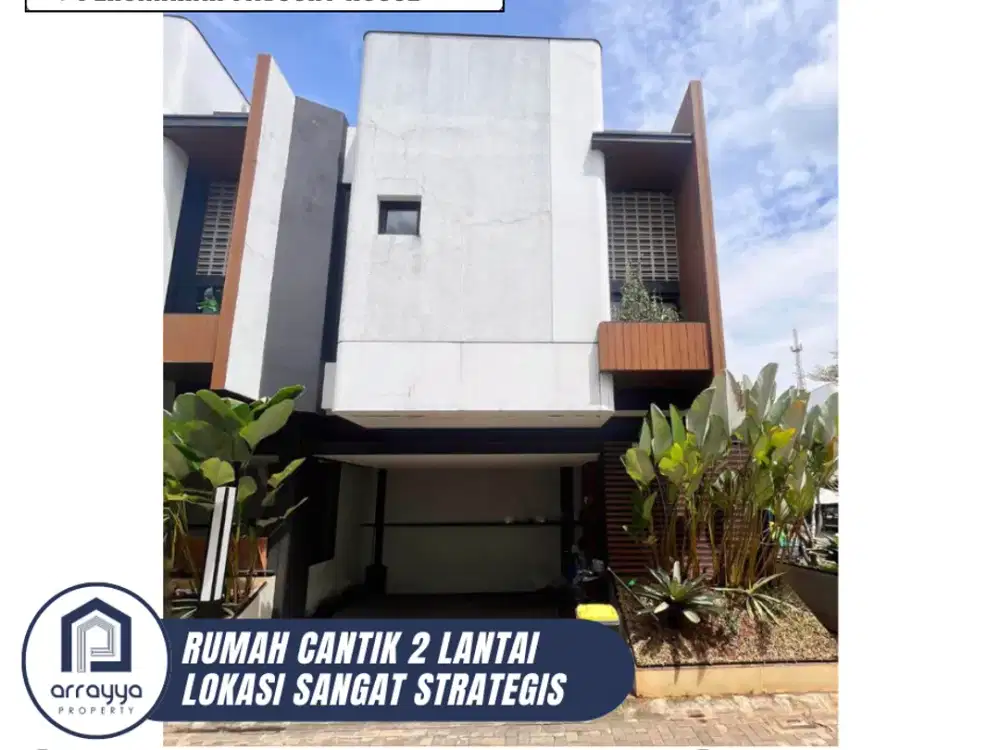 DIJUAL RUMAH CANTIK 2 LANTAI FURNISH DI FAVOURY HOUSE (EN690)