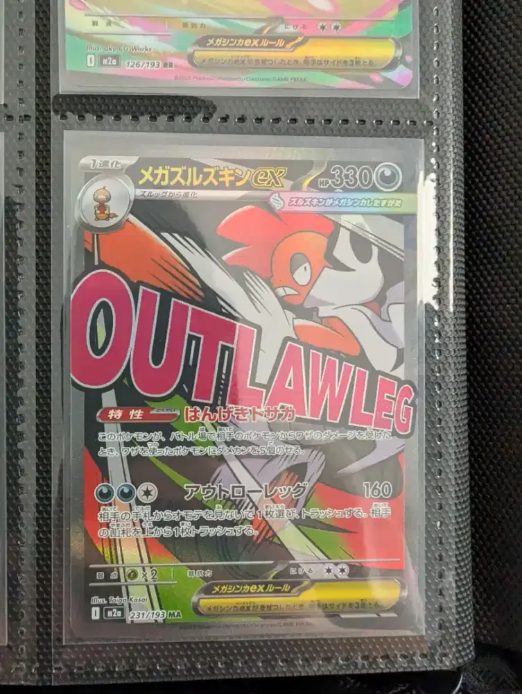 Dijual TCG Pokemon Mega Scrafty Ex Japan