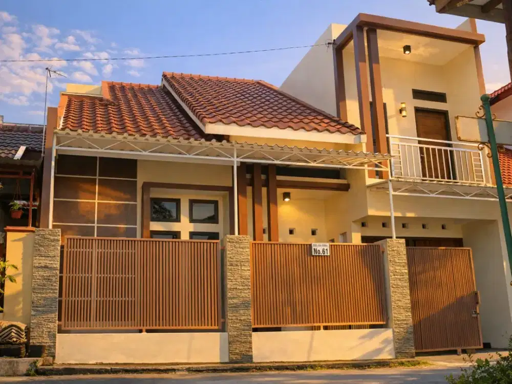 Rumah Murah 2 Lantai Dalam Perumahan Kalasan Bisa KPR