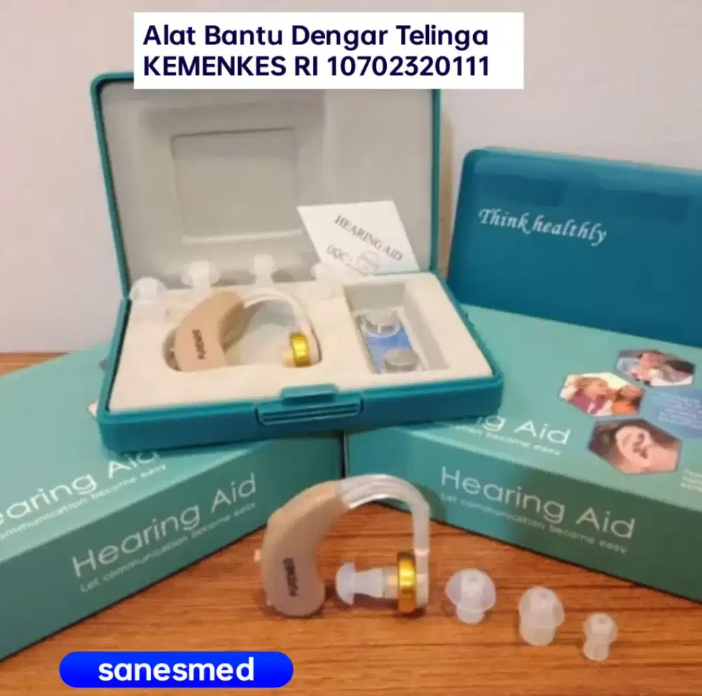 Baru Alat Bantu Dengar Telinga Kemenkes RI Hearing Aid Ear