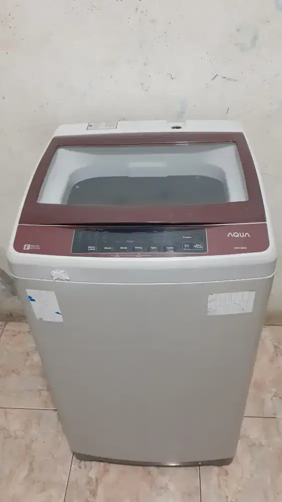JUAL MSN CUCI 1 TABUNG OTOMATIS (AQUA8KG) NORMAL SIAP PAKAI