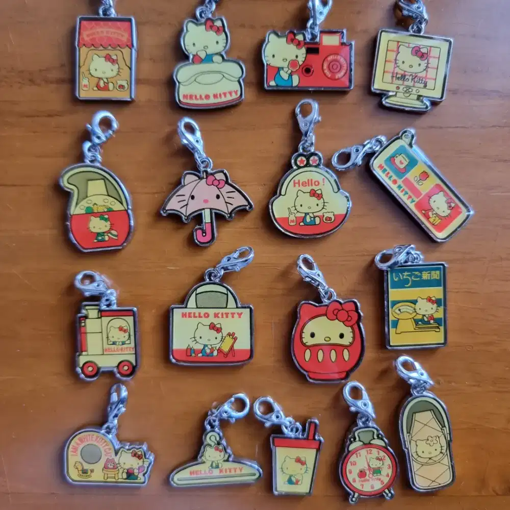 Hello Kitty Collectible Charms 17 pcs