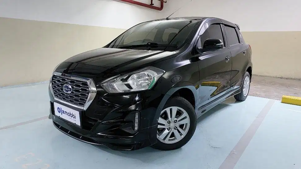 DP MURAH Datsun Go Panca 1.2 T Bensin-MT 2018 Hitam CSAKD