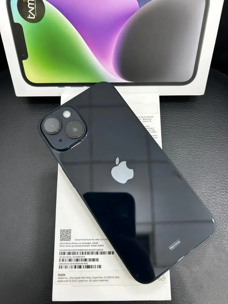 IPhone 14 , Midnight , 128GB IBox