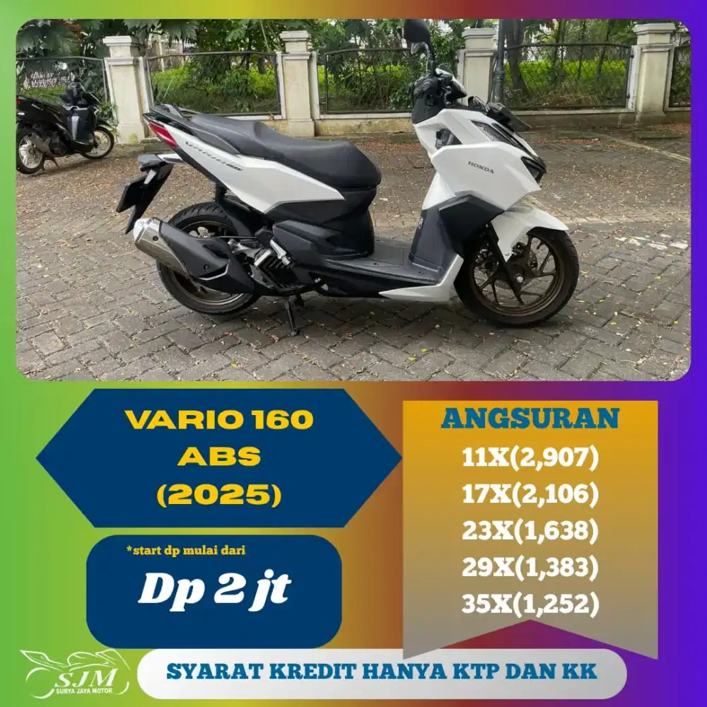 HONDA VARIO 160 ABS 2025 MESIN HALUS