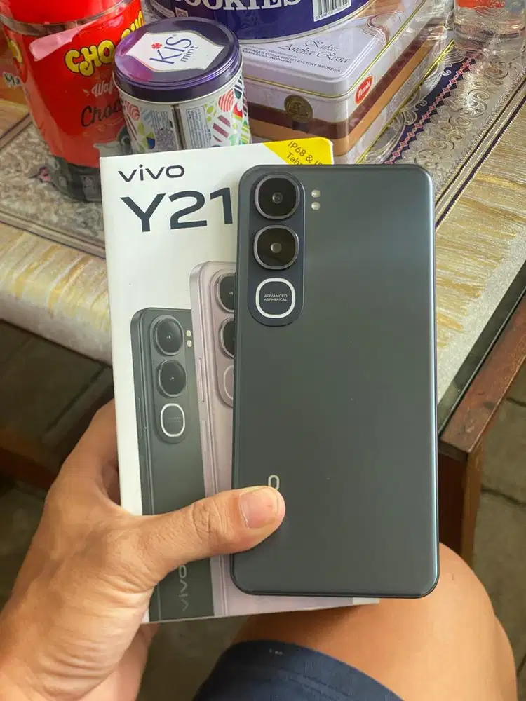 Vivo Y21D 6/128 fullshet ori segel pemakaian saja