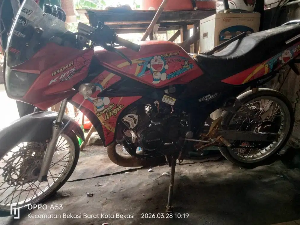 Di jual motor ninja tahun 1997.