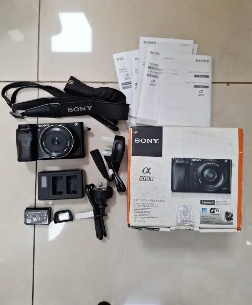 Sony a6000 alpha 6000 lensa fix