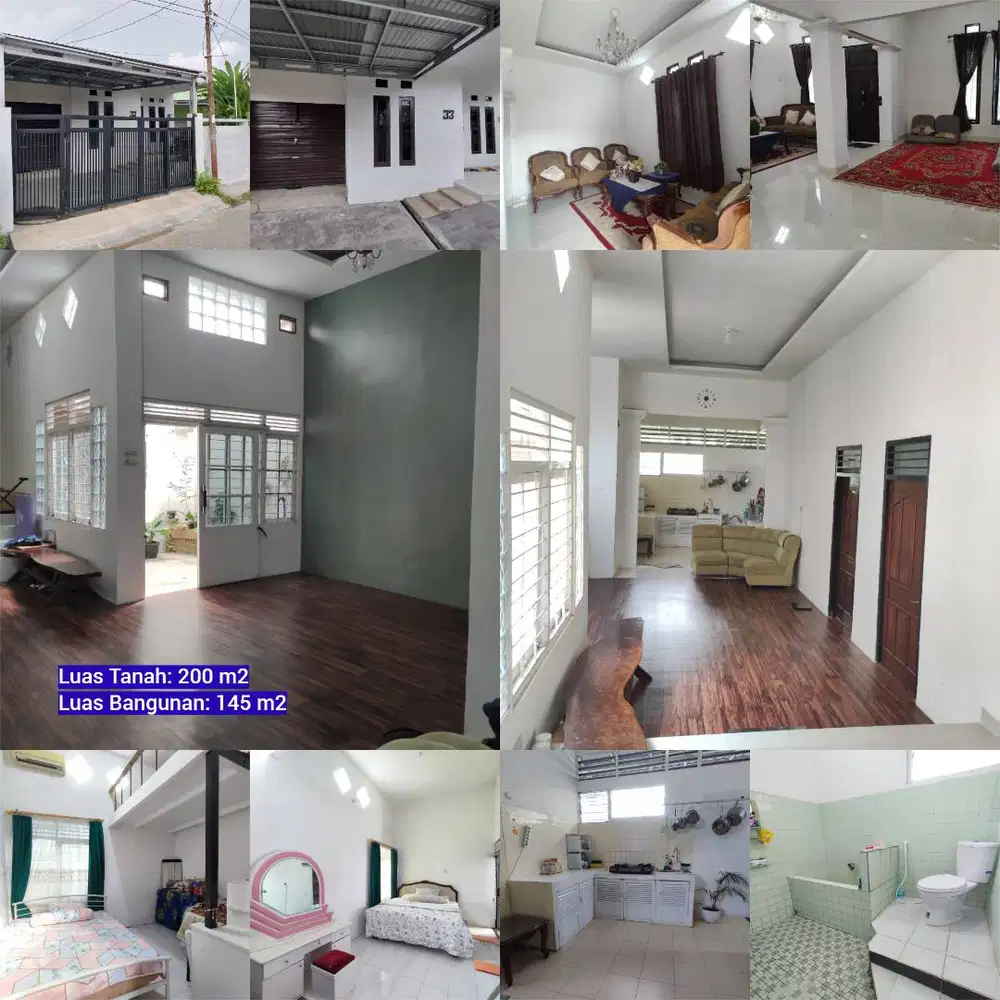 Disewakan rumah di Komplek Beruntung Jaya, dekat Mesjid, Alfamart