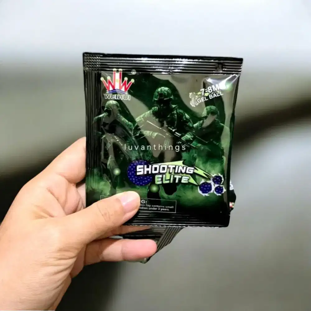 REFILL PELURU GEL / WATER GEL BALL ±5000 PCS